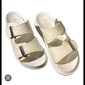 Alexander McQueen Hybrid Slide sandals.